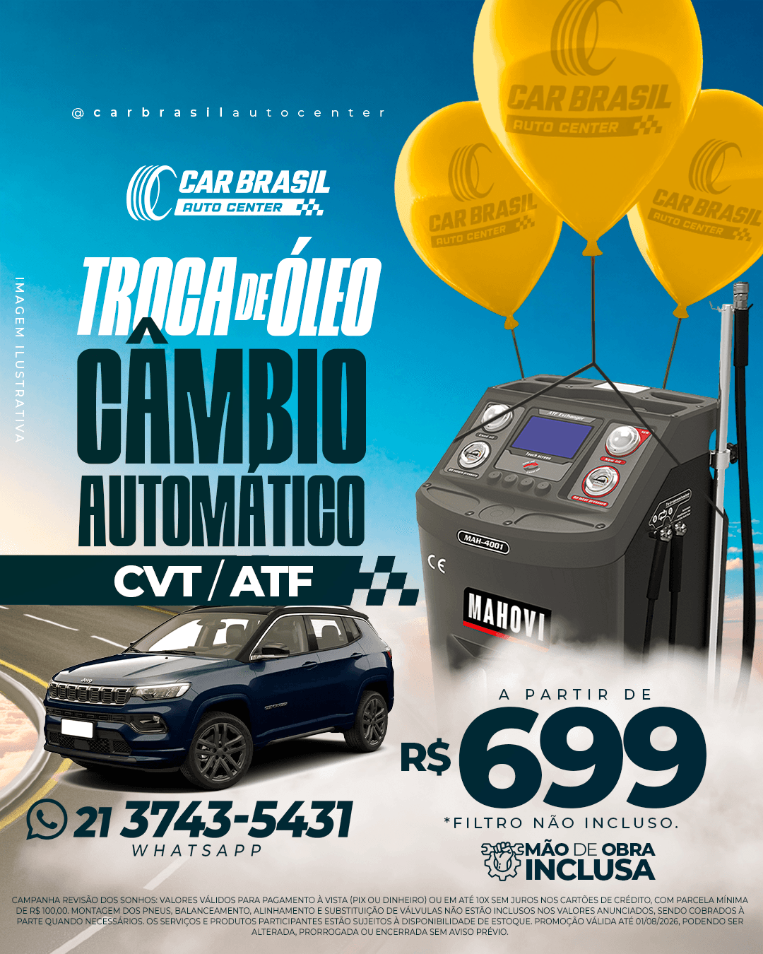Promoção Julho Car Brasil 5